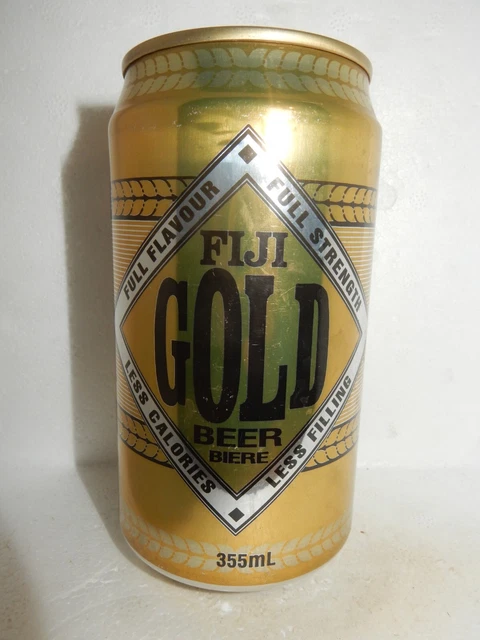 OCOC FIJI GOLD Beer can from FIJI (355l)  Empty !!
