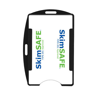 SkimSAFE RFID Blocking 2-Card ID Badge Holder for 13.56MHz Access Cards