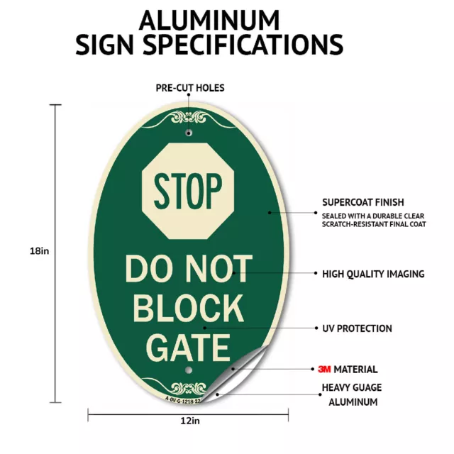 Designer Series - Private Road Residents And Guests Only With No Outlet Symbol 2