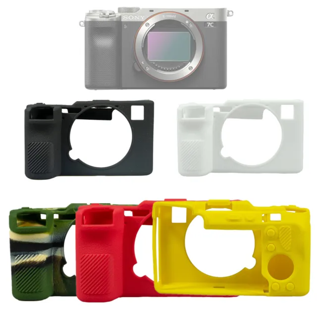 A7C2 Rubber Silicone Case Body Cover Protector for Sony A7C II A7CII A7C Mark II