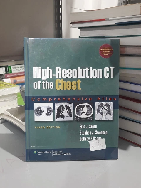 HIGH-RESOLUTION CT OF the Chest Comprehensive Atlas £47.50 - PicClick UK