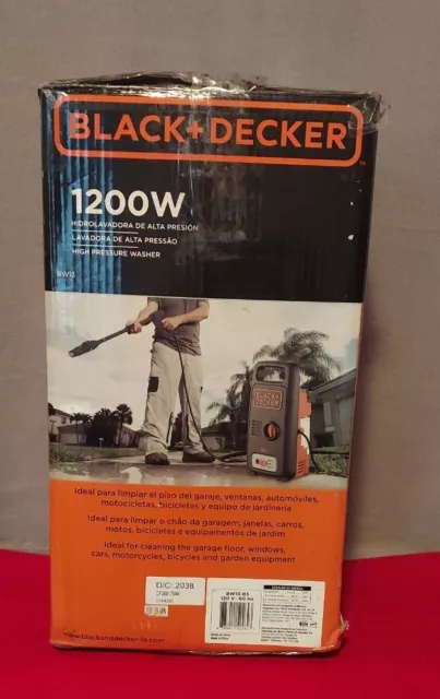 Black and Decker PW1300TDW 5140126-27 Electric Pressure washer