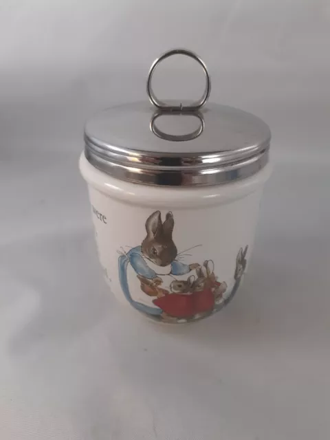 Wedgwood Peter Rabbit Egg Coddler Medium Beatrix Potter 1st Quality British