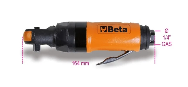 Beta Tools 1922P1 0.6cm Lecteur Air Réversible Impact Cliquet 68Nm 019220006
