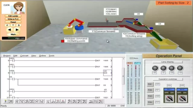 PLC Ladder Logic Training Programming Learning  Guided Course Software w Manuals