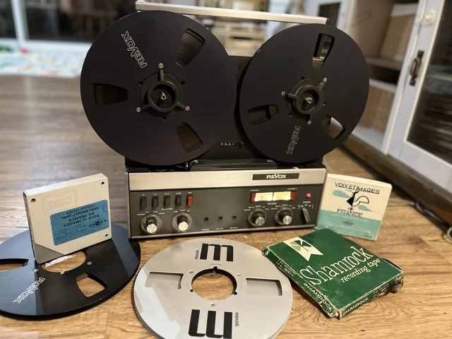 Ensemble Revox Vintage – Ampli A78 MK2 + Magnétophone A77 4 Pistes – Occasion