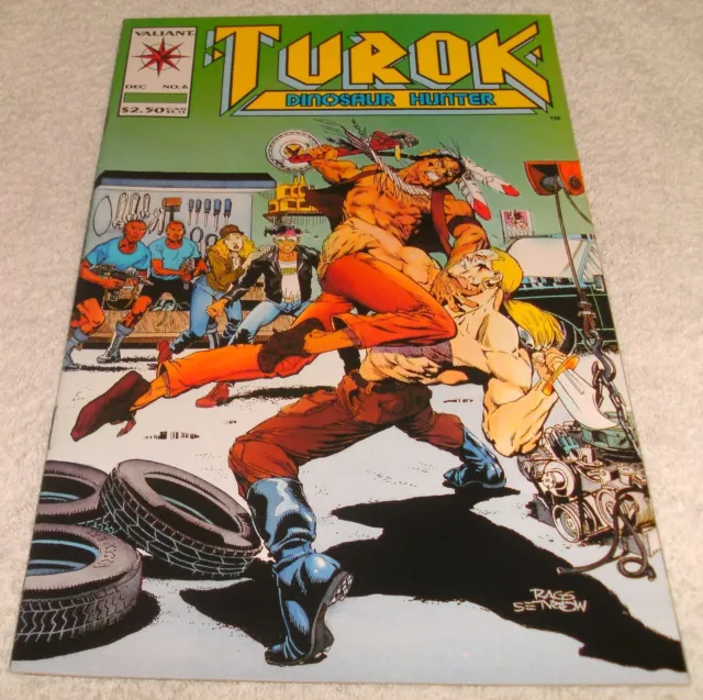 Valiant Comics Turok The Dinosaur Hunter Vol 1 # 6 Vf/Vf+