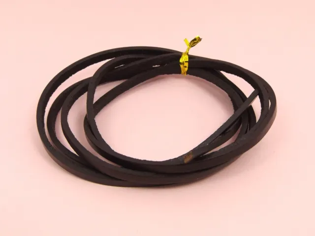 Genuine 3mm Flat LEATHER CORD Cowhide String for DIY Making 1.5/2/3mm thickness