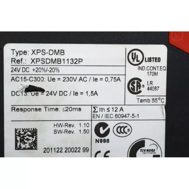 Telemecanique XPSDMB1132P Relais preventa XPS-DMB (B28) 3