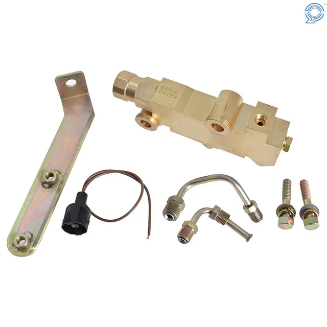 DISC DISC BRAKE Proportioning Valve 9/16" 1/2" Lines & Bracket PV4