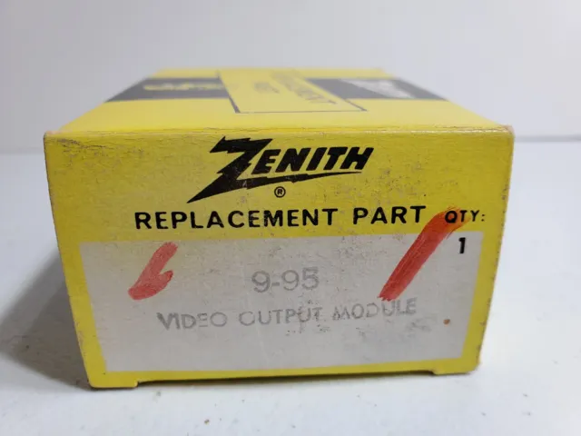 Vintage Zenith Replacement Part 9-95. B3/E22