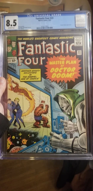 Fantastic Four #23 1964 CGC 8.5 (VERY FINE+)Doctor Doom Appearance Marvel