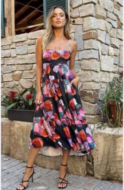 Sheike midnight blooms dress clearance