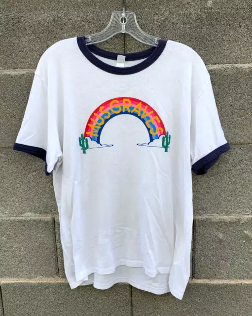 Kacey Musgraves Concert Tour Rainbow Ringer T-Shirt Sz Large 2019 Golden Hour