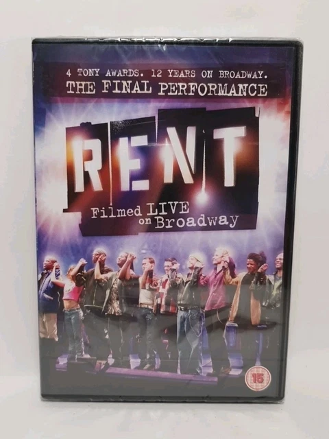 中古】 Rent: Filmed Live on Broadway (DVD) (Import)