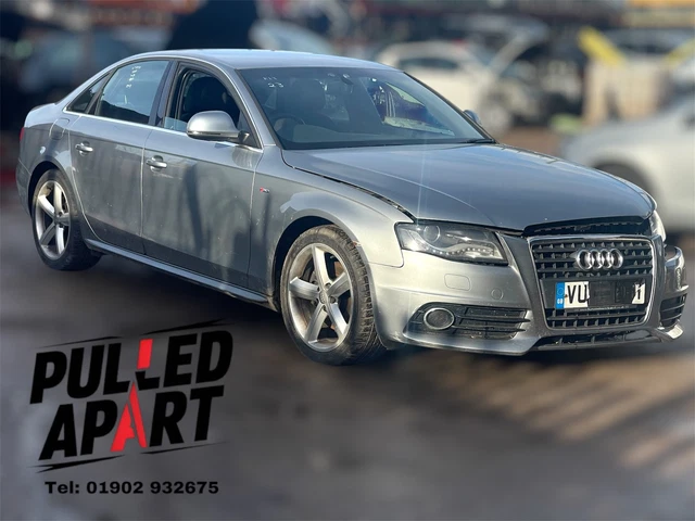 AUDI A4 2.0TDi S LINE BRAKE DISC DRILLED GROOVED MINTEX