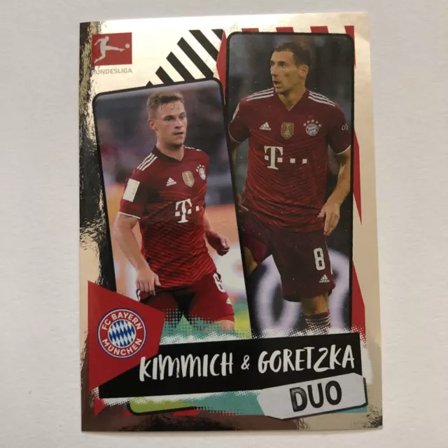 N. 367 Kimmich & Goretzka Fc Bayern Mãnchen - Bundesliga Topps 2021/22