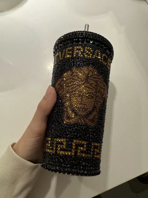 VERSACE HOME Medusa embellished travel cup