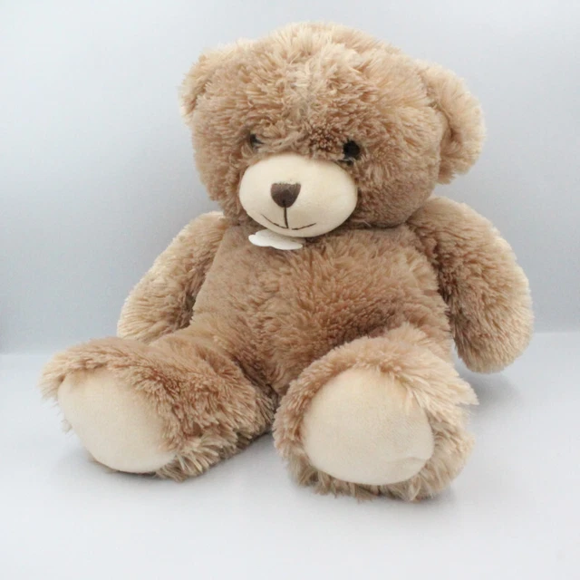 Grand Doudou peluche ours beige HISTOIRE D'OURS 40 cm - 24692