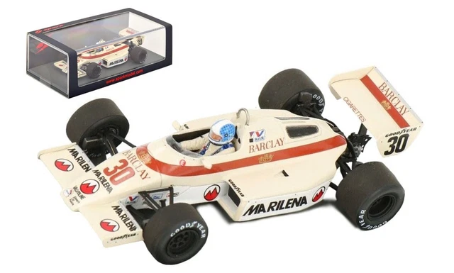 Miniature F1 Spark 1:43 - Arrows A6 N°30, GP San Marino 1983, Chico Serra (prévente)