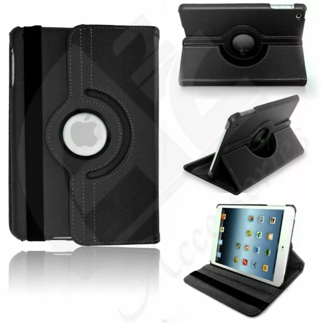 360 Smart Leather Rotating Case Cover For Galaxy Tab A9+ 11",A9,A8 10.5",A7 10.4 2