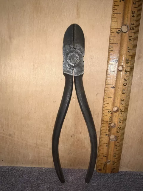 Vintage Kraeuter USA No. 4501-6 Diagonal Side Cutting Pliers Used.