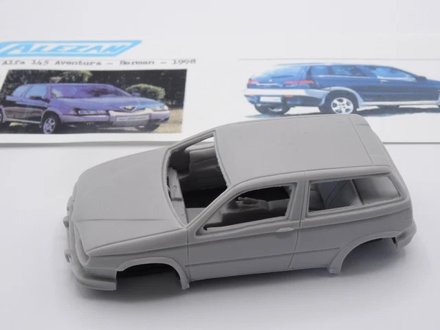 ALEZAN MODELS . 1/43 . KIT PEINT . ALFA ROMEO ALFETTA SPIDER