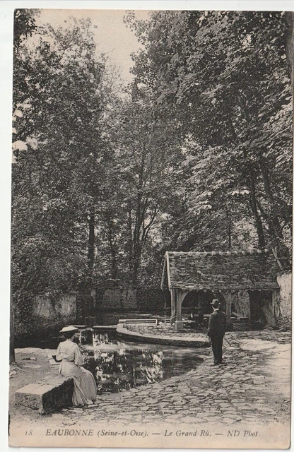 EAUBONNE - Val d' Oise - CPA 95 - le grand rû