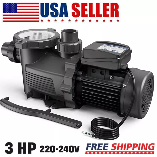 3.0 HP High Performance Pool Pump In/Above Ground For Pentair Limited Warranty