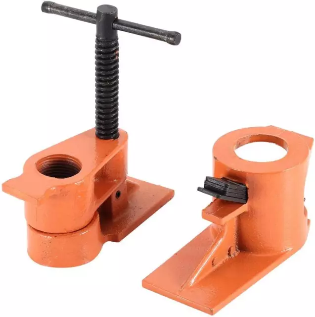 Heavy Duty Pipe Clamp Jaws, 1 Inch Heavy Duty Pipe Clamp Vise Fixture Set Wood G