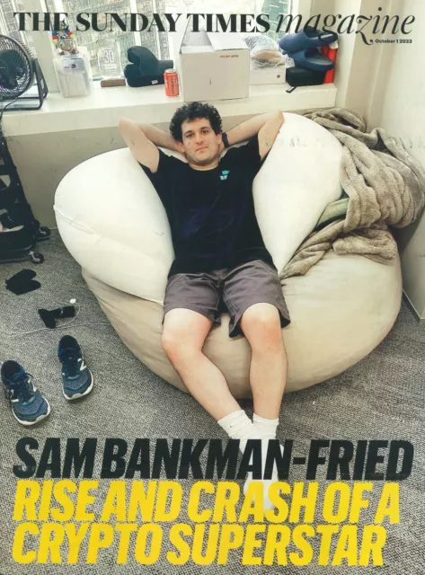 Sunday Times Magazine, Sam Bankman-Fried, George Webster, Clarkson, 1.10.23