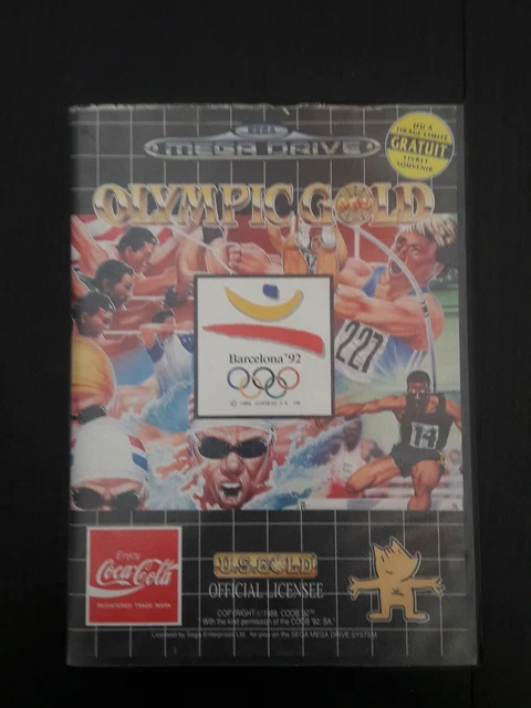 Jeu SEGA Megadrive : Olympic Gold - Version PAL Française - Bon État (Manque Le Livret)