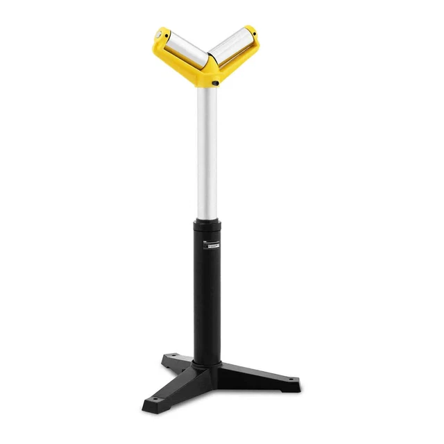 Servante D'Atelier À Rouleau Chevalet 800kg Réglable Hauteur 2 Rouleaux 63-103cm