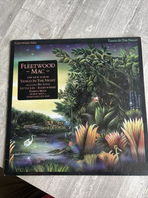 Fleetwood Mac - Tango In The Night LP Record WX65 - 9254711 Warner 1987 EX / EX