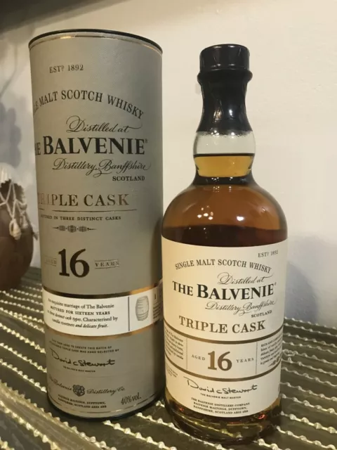 The Balvenie 16 Year Old Triple Cask (70cl, 40%) Whisky Single Malt