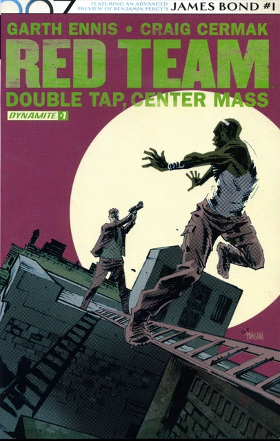 Red Team: Double Tap, Center Mass #7 VF/NM; Dynamite | Garth Ennis - we combine
