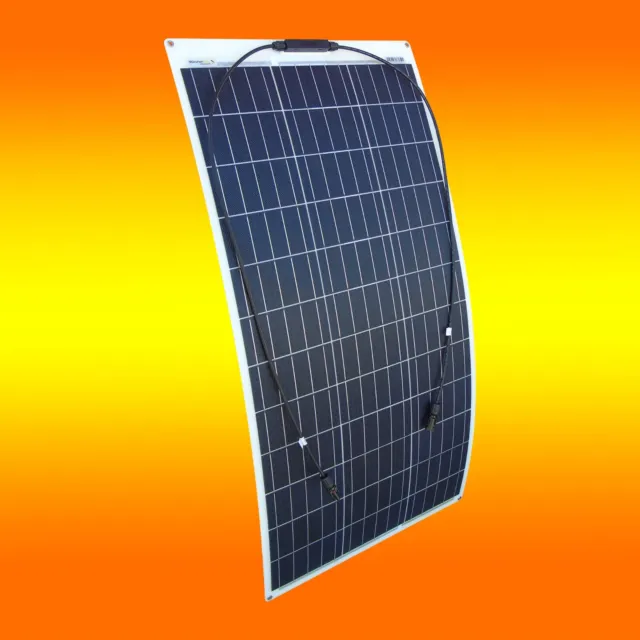 flexibles Solarmodul 100W (0% MwSt.*) mono ETFE Beschichtung 12V Solarpanel 100W