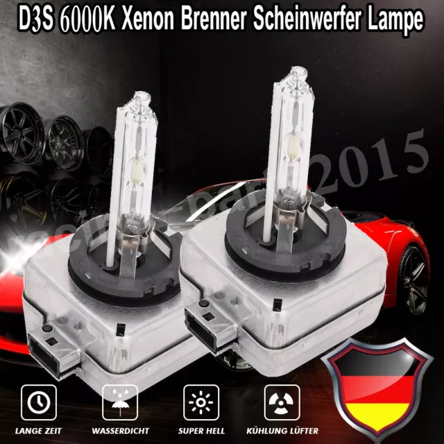 2x D3s 6000k Xenon Brenner Scheinwerfer Lampe 35W Electronic