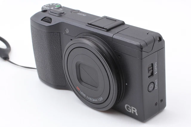 [Near MINT] 4530 Conversion Lens GW-3 GH-3 Ricoh GR 16.2MP Digital Camera JAPAN 4
