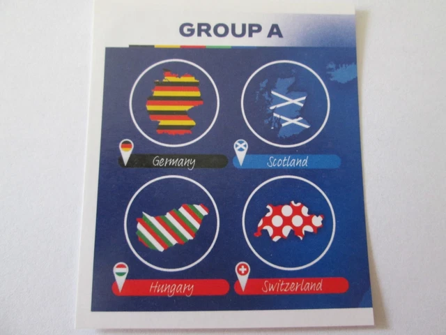 Autocollant TOPPS EURO UEFA 2024 - emblème estonien - EST 1
