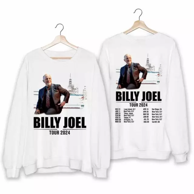 Billy Joel World Tour 2024 Concert Shirt, Billy Joel World Tour For Fan 2