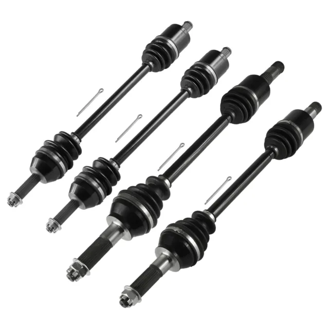 Front Rear Left Right Complete CV Joint Axles for Polaris Ranger XP 700 4X4 08