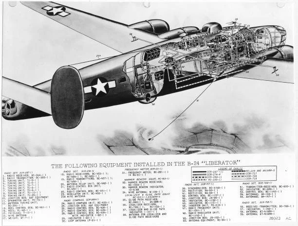 Cutaway-drawing-B-24-Liberator-showing-details-radio-equipment.webp