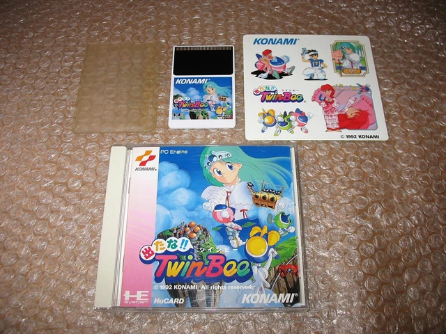 Detana Twinbee pc-engine nec pc engine Twin Bee Hucard konami