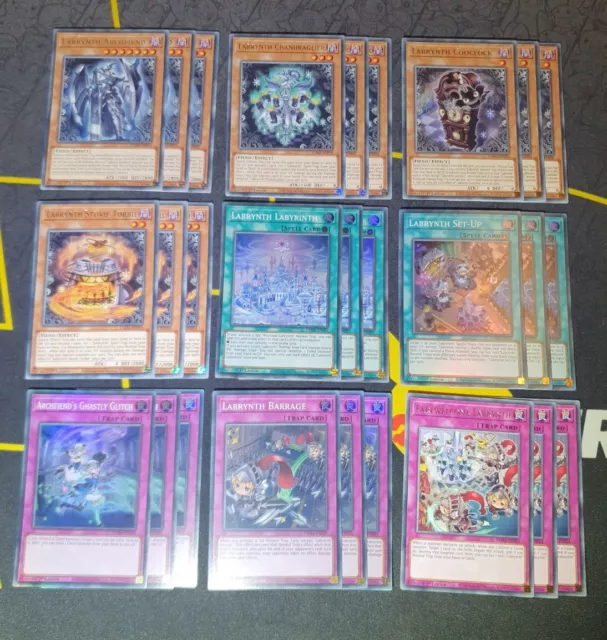 YuGiOh Labrynth Deck Core 27 Card Bundle 1st Edition TAMA-EN Supers & Rares