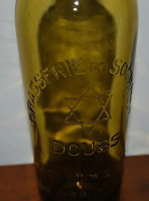 Ancienne Bouteille De Biere Brasserie De Sochaux Doubs Vers 1900 2