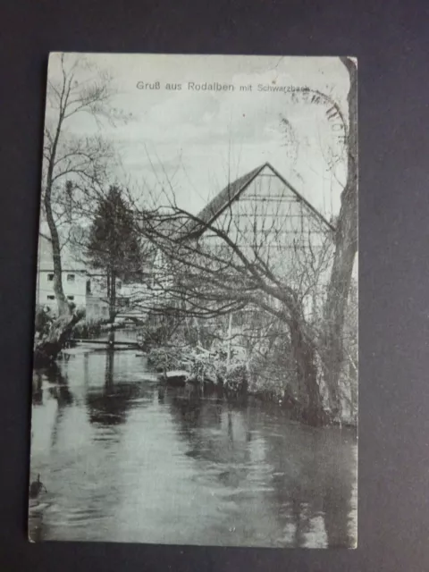 RODALBEN Rodalbe Moselle CPA 57 gruss aus... canal et vue