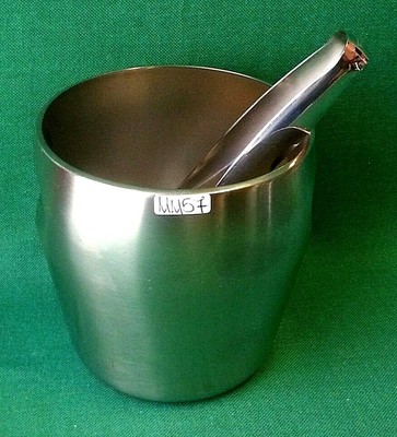 Kosma a doppia parete in acciaio inox secchiello per il ghiaccio e Pinza per ghiaccio 15 x 18cm Ice Cube la benna con bolla di fine 