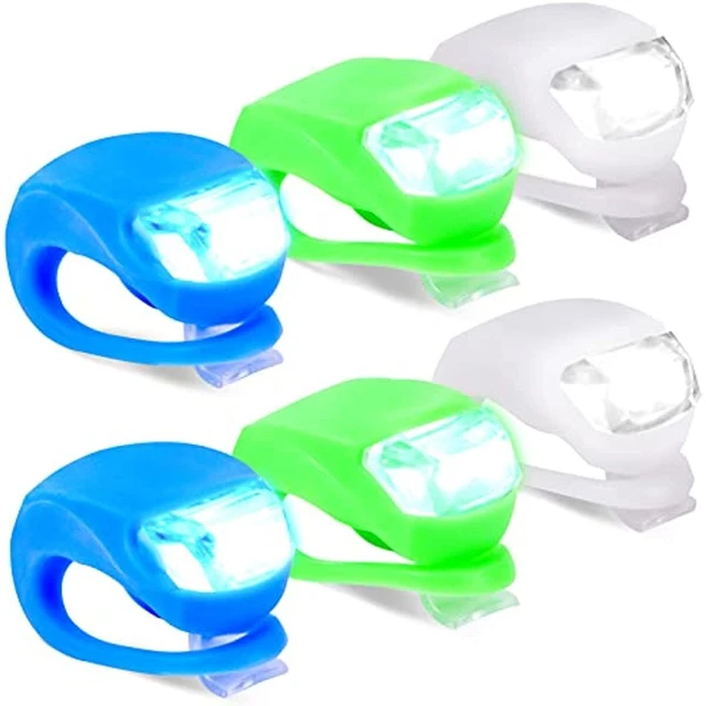 6 unidades LED intermitentes mochilas escolares luz de seguridad para corredores niños mochila