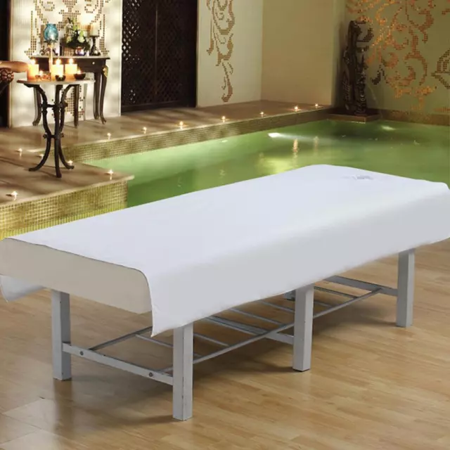 Cotton Massage Table  Facial Bed Cover with  Hole 120x195cm